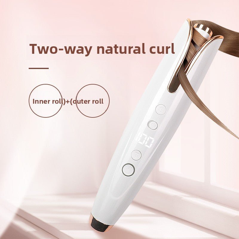 Automatic Rotating Curling Iron 1 - Inch Easy Beach Waves Hair Curler - HK Spot
