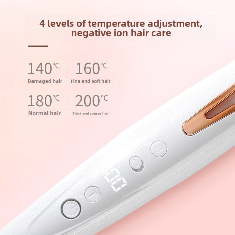 Automatic Rotating Curling Iron 1 - Inch Easy Beach Waves Hair Curler - HK Spot