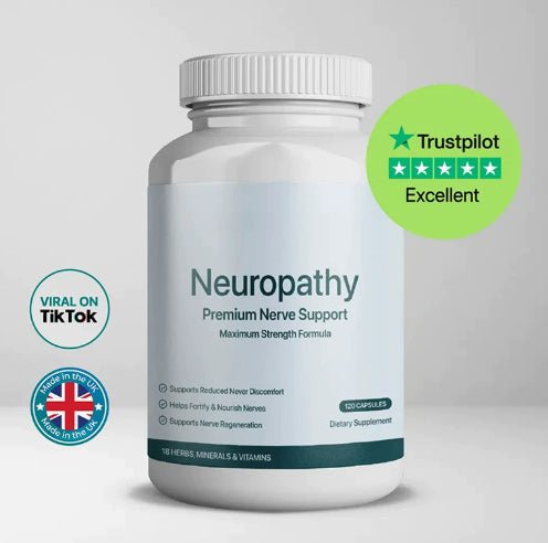 Neuropathy Support – Alpha Lipoic Acid & Vitamins for Nerve Health & Comfort - HK Spot