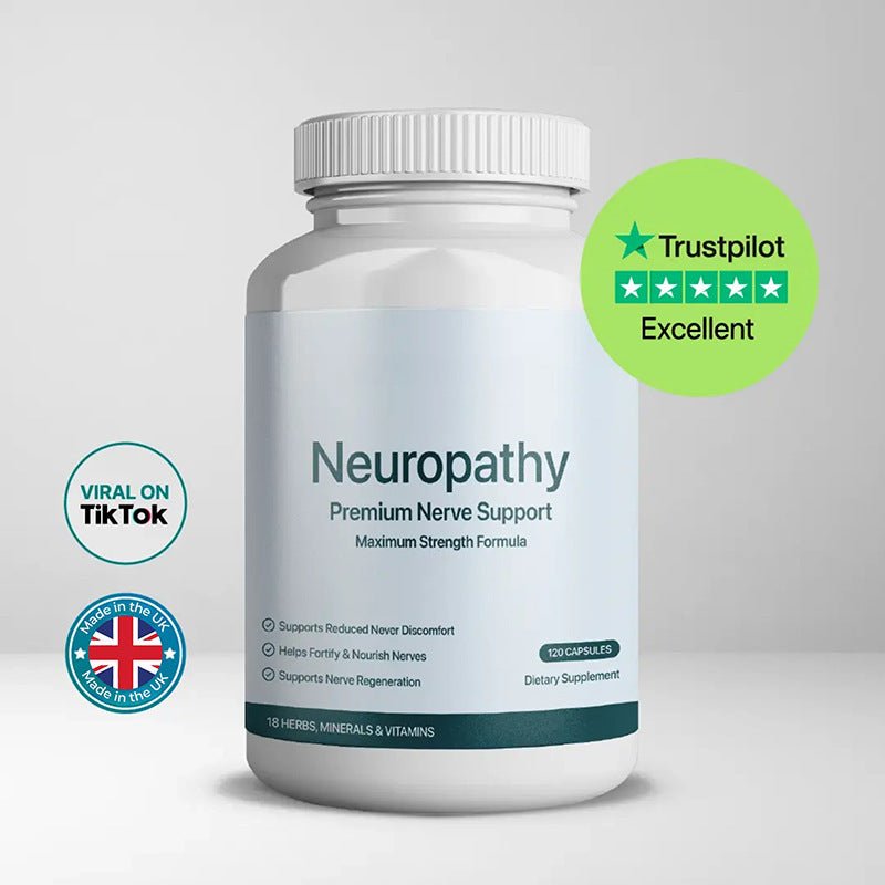Neuropathy Support – Alpha Lipoic Acid & Vitamins for Nerve Health & Comfort - HK Spot
