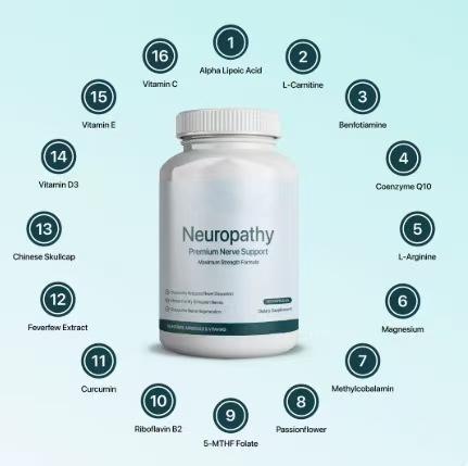 Neuropathy Support – Alpha Lipoic Acid & Vitamins for Nerve Health & Comfort - HK Spot
